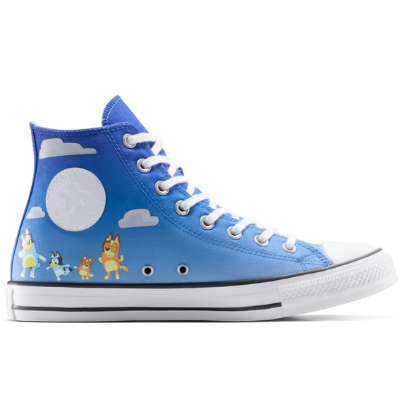 Converse Bluey Chuck Taylor All Star High Blue White size 13 NEW Bingo Chilli